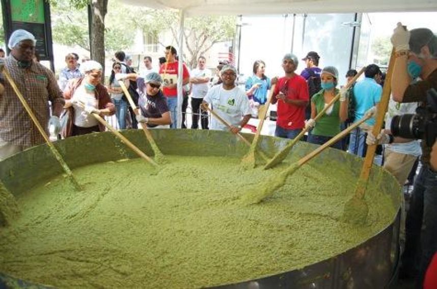 guacamole mas grande del mundo