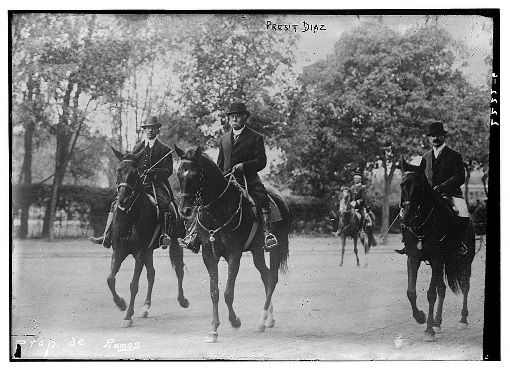 porfirio diaz caballo chapultepec