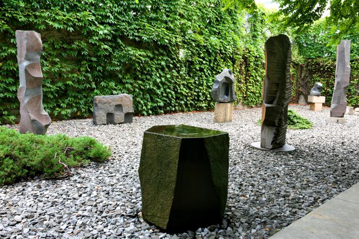 Museo Noguchi jardin