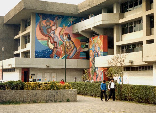 Mural de Arnold Belkin en la UAM