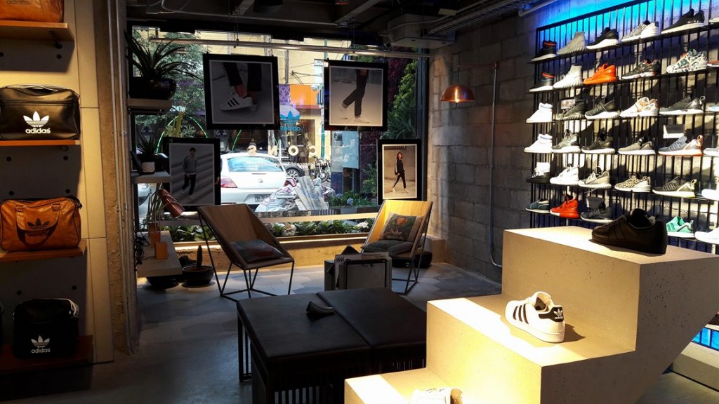 La primera Adidas flagship store de America esta en la Ciudad de Mexico