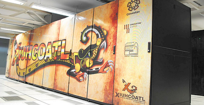 Xiuhcoatl la supercomputadora delpoli