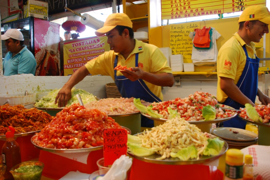 mercados para comer