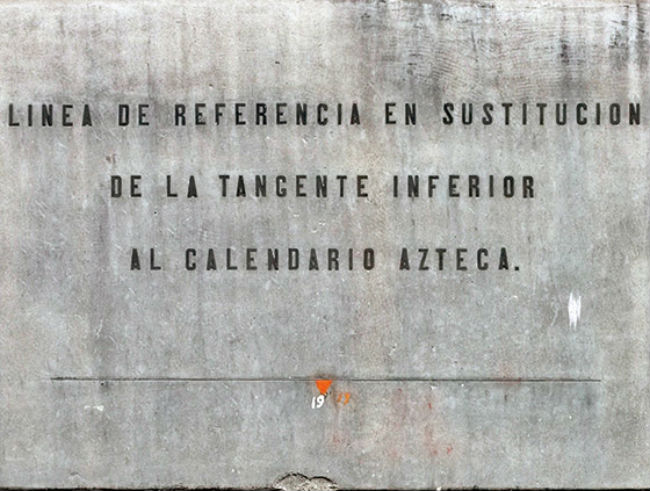 placa de la piedra del sol catedral metropolitana