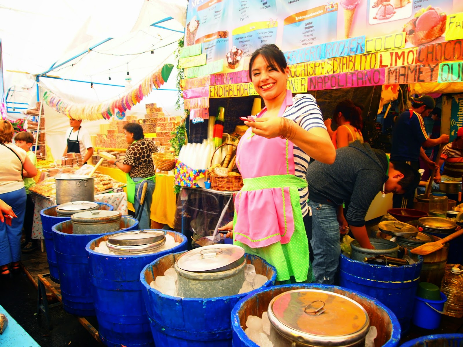 feria de la nieve xochimilco