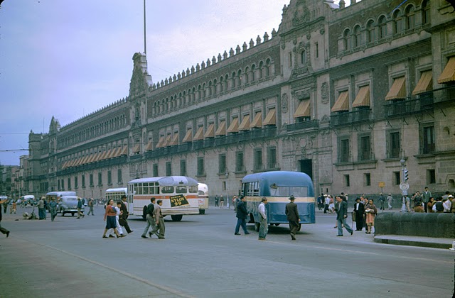 Un día en la Ciudad de México de los años 40 (VIDEO)