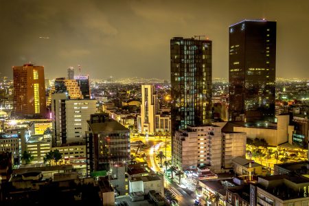 Deslumbrantes fotos de la Ciudad de México en las noches más iluminadas