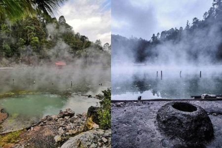 Los Azufres, pasa un día nadando en un cráter de agua termal con propiedades curativas