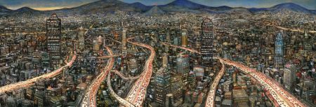 El francés que convirtió la Ciudad de México en un dibujo (FOTOS)