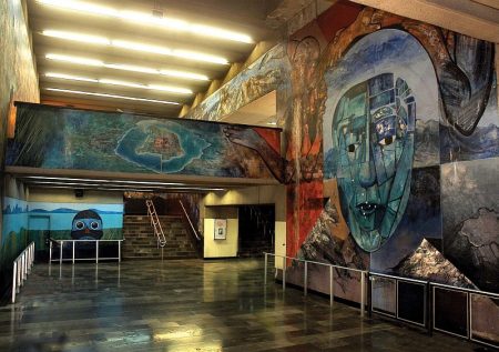 Los inolvidables murales en la CDMX del gran artista Guillermo Ceniceros