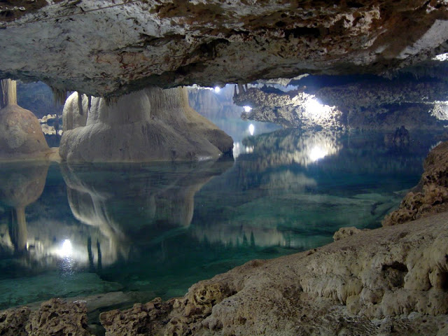 Cuando apareció en las profundidades de un cenote, el inframundo maya