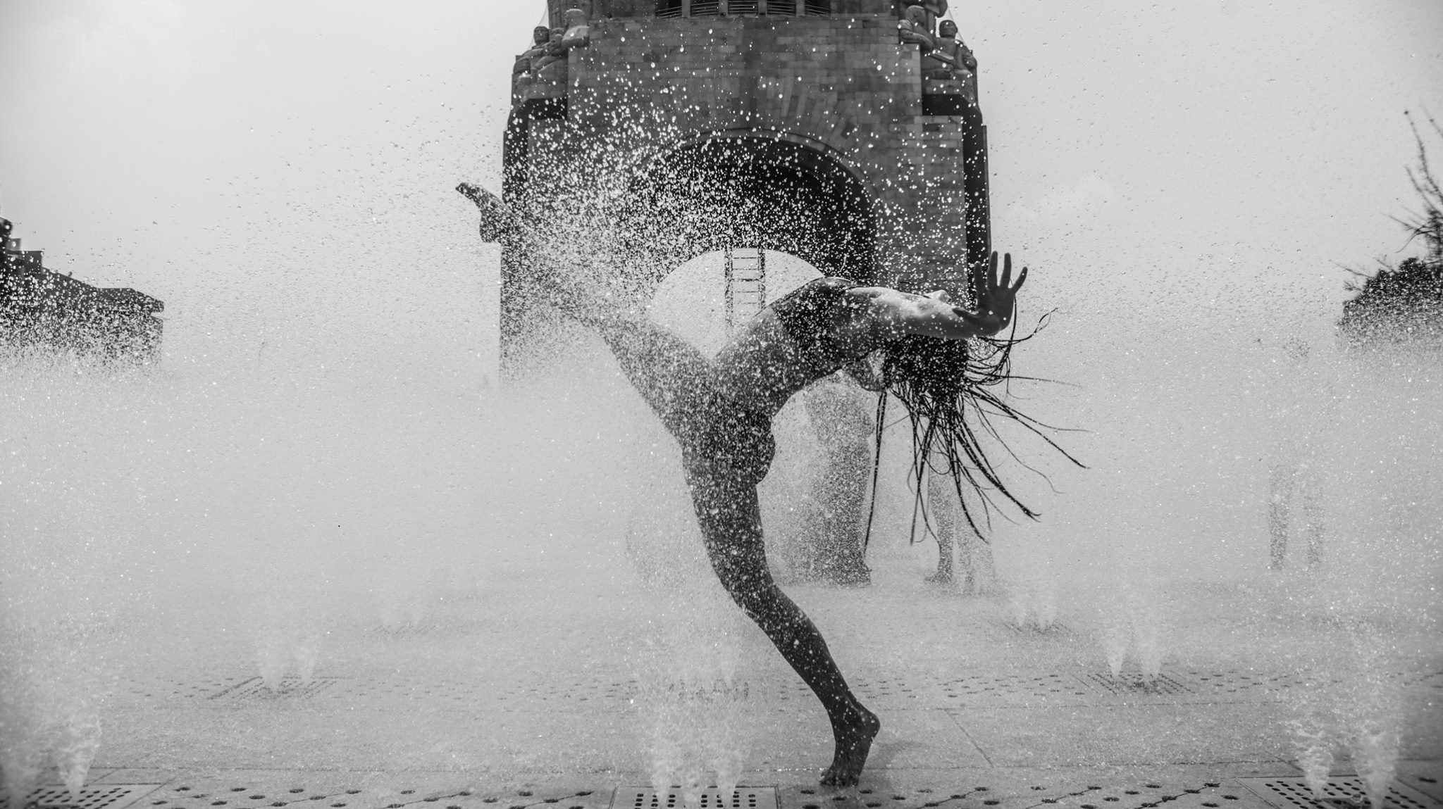 Sublimes fotografías de bailarines en la Ciudad de México