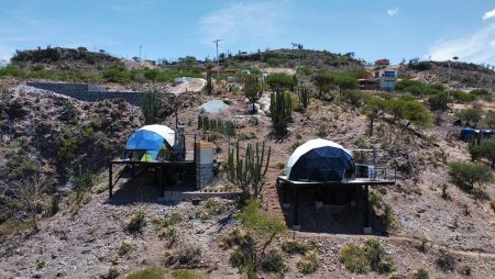 La sorprendente experiencia de glamping en la Presa de Zimapán