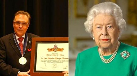 Médico mexicano recibe Orden del Imperio Británico de la Reina Isabel II