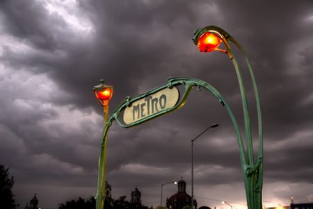 Estación del metro Bellas Artes, un pedazo de Francia en el corazón de México