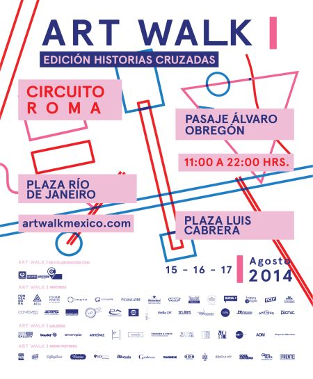 Art Walk México: una caminata artística por las calles de la Roma