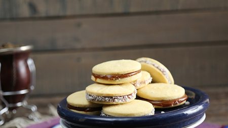 Alfajor, una dulce variedad mexicana del suculento postre árabe