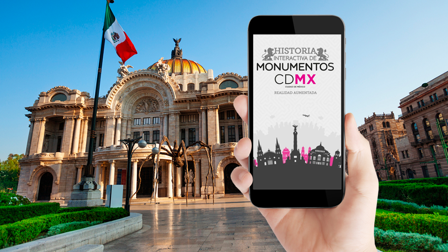 Descarga la APP `Monumentos CDMX´ para interactuar con la historia de la ciudad