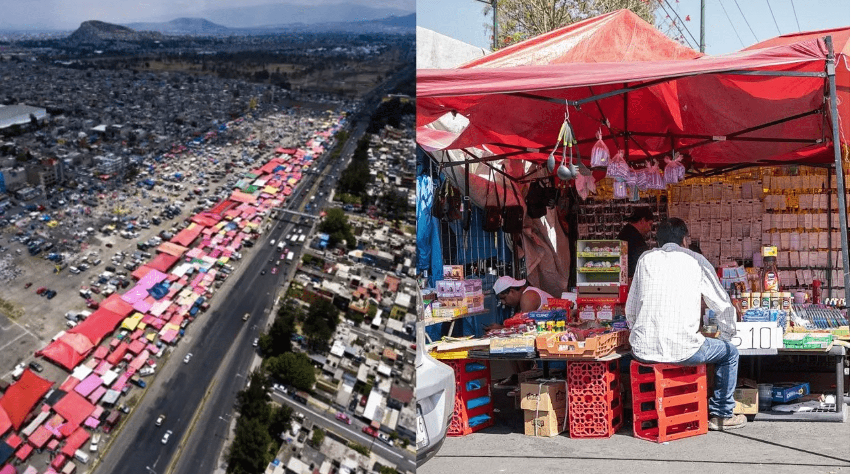 Un fenomenal mapa de todos los tianguis de la CDMX por día de la semana