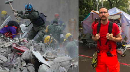 Paul Fitz, el bombero inglés que ahora es mexicano