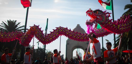 Dragones monumentales desfilarán en la CDMX para recibir el Año Nuevo Chino