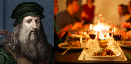 Una enigmática cena en la Juárez que brinda homenaje a Leonardo Da Vinci