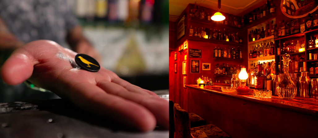 Yellow Bird Bar, un enigmático social drinking club de cocteles innovadores