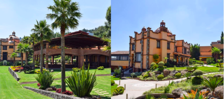 Rancho San Jorge, un lugar plagado de encanto con un inmenso jardín en Tlalpan