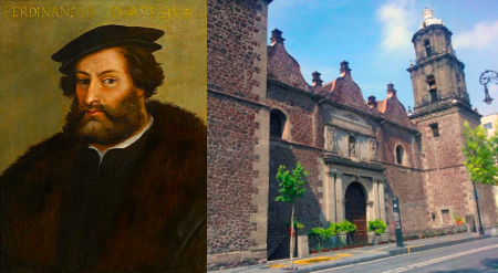 ¿Dónde se encuentran los restos de Hernán Cortés?