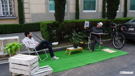 Toma un cajón de estacionamiento y conviértelo en espacio público: #Parqueando