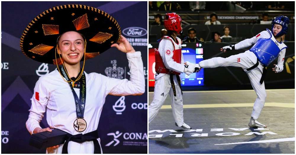 La mexicana Daniela Souza obtuvo la medalla de oro en el Campeonato Mundial de Taekwando