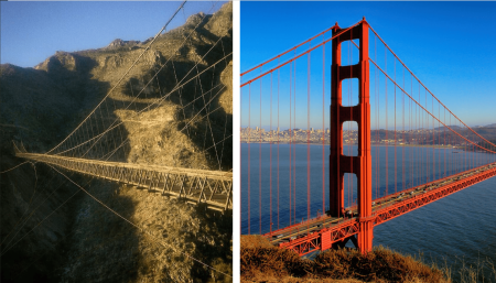 Puente de Ojuela, la inspiración para el diseño del Golden Gate