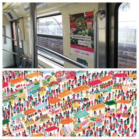 Los vagones del metro ostentarán obra de los más increíbles ilustradores