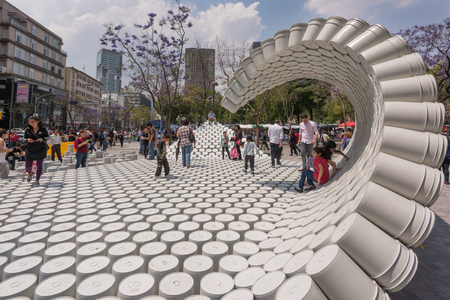 Mextrópoli, el festival de arquitectura que interviene las calles de la ciudad