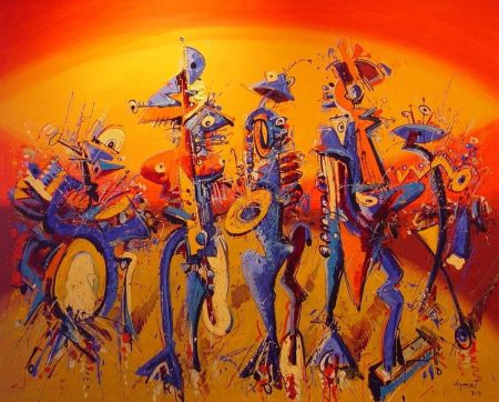 Jazzamoart: el expresionista rítmico mexicano que mezcla colores con jazz