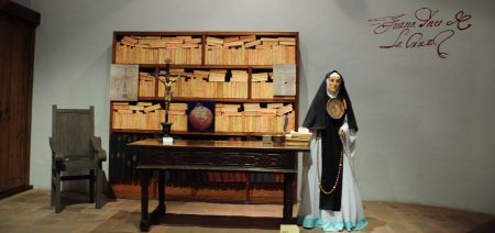 El Museo de Sor Juana Inés de la Cruz dentro de su antigua casa en Nepantla