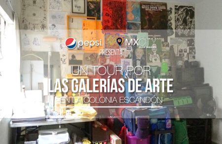 Un tour por las galerías de arte en la colonia Escandón