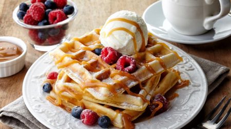 Lugares para comer los waffles más deliciosos de la ciudad