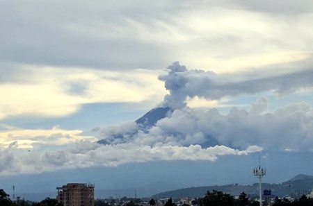 La madrugada que el Popocatépetl se despertó (Fotos)