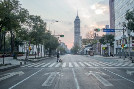 Poéticas e inquietantes fotos de la Ciudad de México vacía