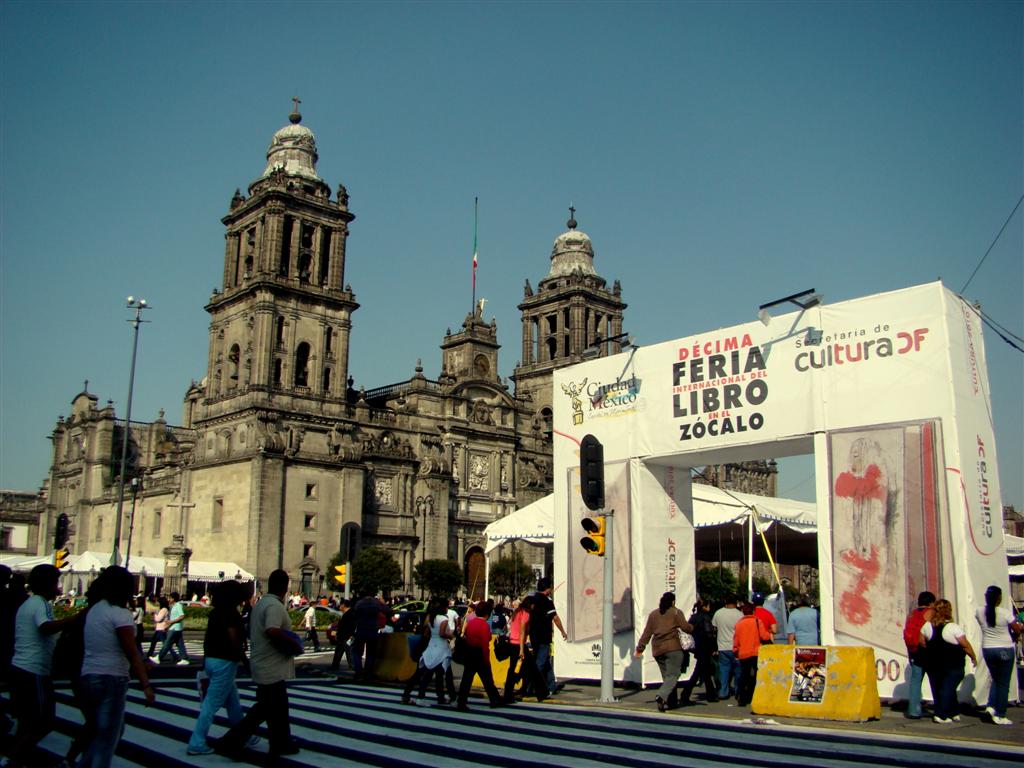 ¡Ya viene la Feria Internacional del Libro del Zócalo!