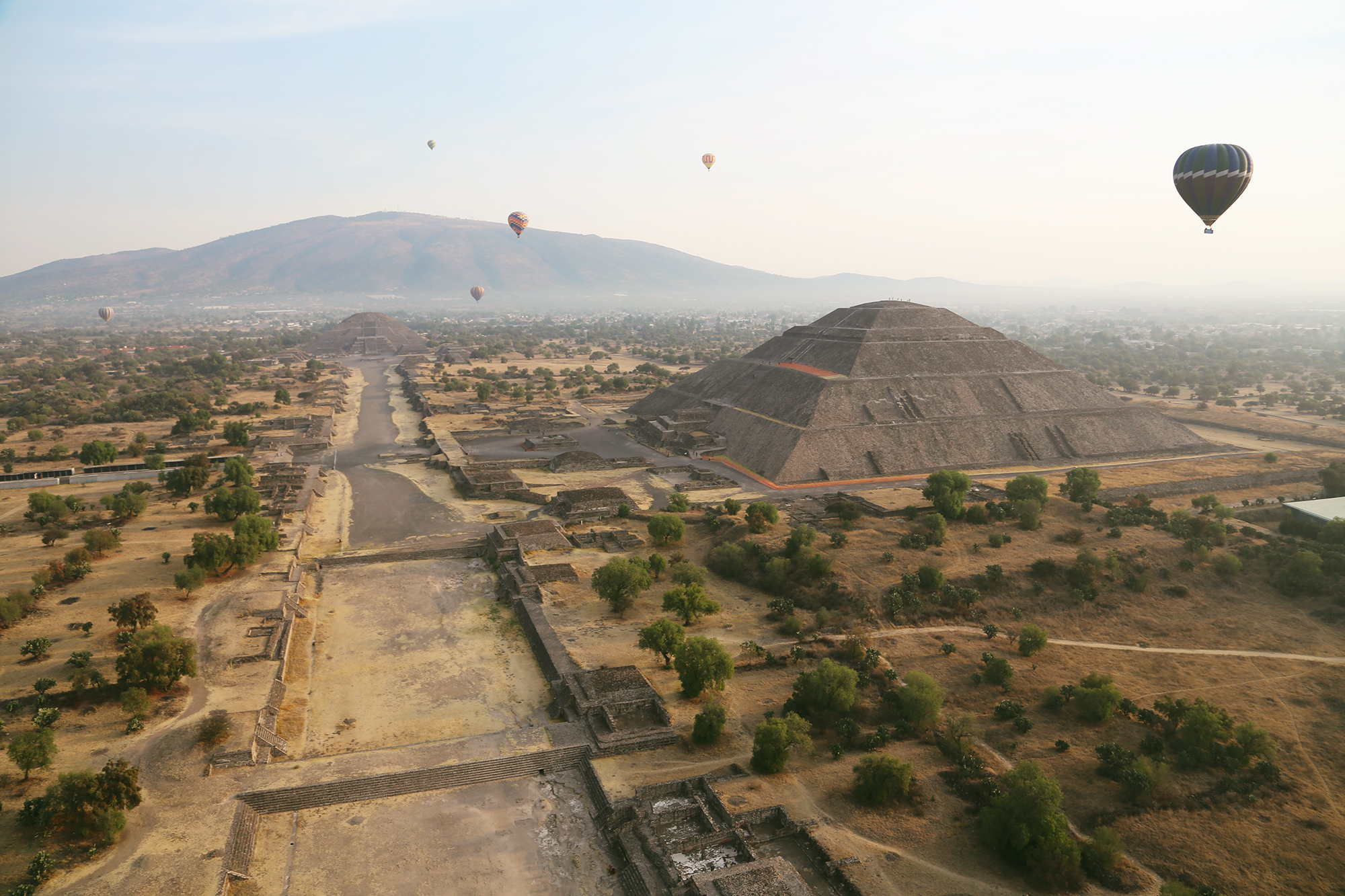 De cómo los globos aerostáticos llegarán a los cielos de Teotihuacán