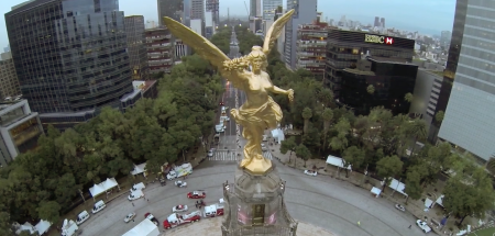 Espectacular recorrido aéreo por la ciudad de México cortesía de un drone (VIDEO)