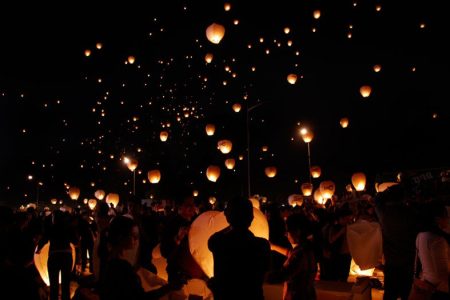 El maravilloso y muy esperado festival de globos de Cantolla en Tlacotenco