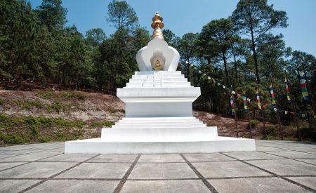 Conoce la Stupa de la Paz, el enigmático monumento budista en Valle de Bravo