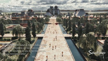 Teotihuacán y Tenochtitlán en realidad aumentada y una reconstrucción virtual 360º