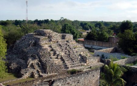 Acanceh, la restauración de un yacimiento arqueológico del período clásico temprano