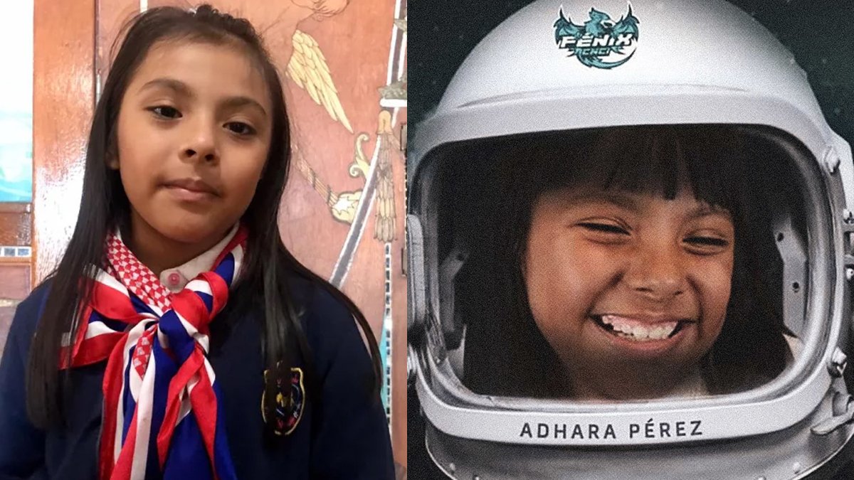 Adhara Maite: la niña genio de Tlahuac que pronto será astronauta