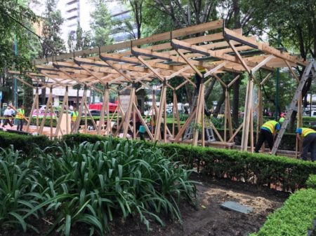 El Pabellón Hídrico de Polanco que hace potable el agua de lluvia