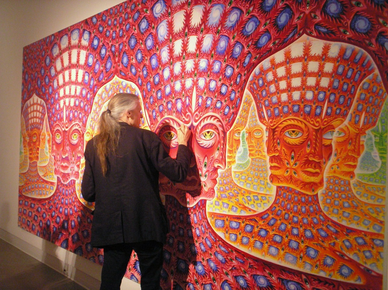 Arte visionario y psicodélico: no te pierdas la fiesta y conferencia con Alex Grey